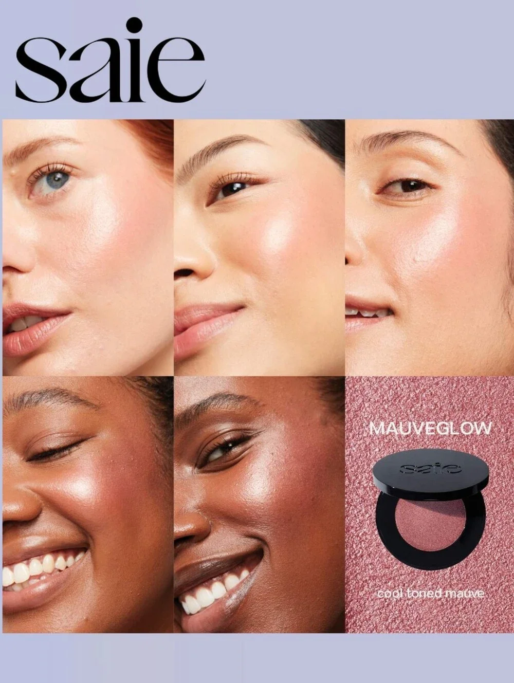 Saie mauve glow